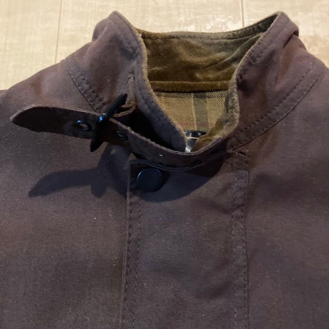 バブアー short motorcycle 英国製 短丈 未使用　希少