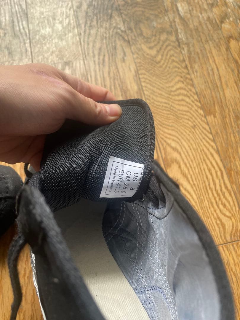 アシックス　レスリングシューズ　ブラック/シルバー　サイズ26cm