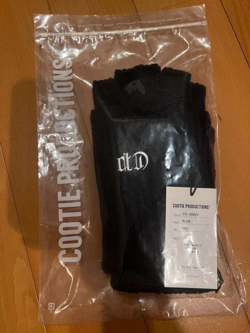 小物 COOTIE Knit Cuffed Fingerless Glove