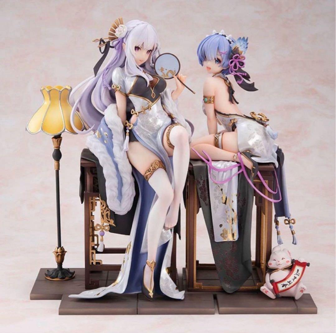 リゼロ レム　優雅美人ver. エミリア 優雅美人ver. フィギュア