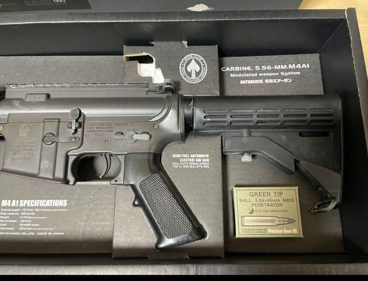 カ*リ様 東京マルイ製 M4A1電動ガン ジャンク品　撮影用に