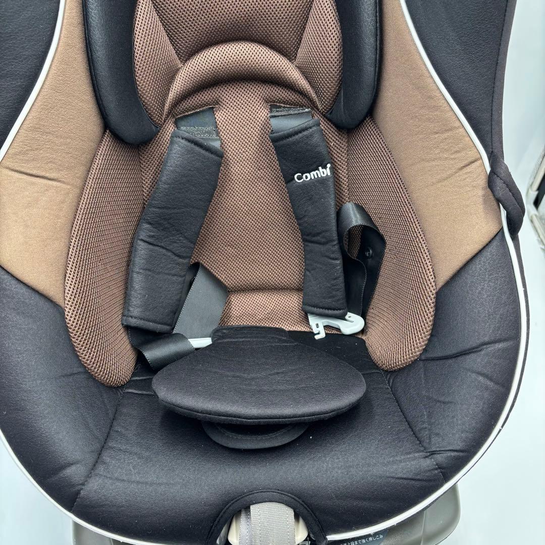 【美品】　Combi コンビ　回転チャイルドシート ゼウスターンユーロ　ブラウン