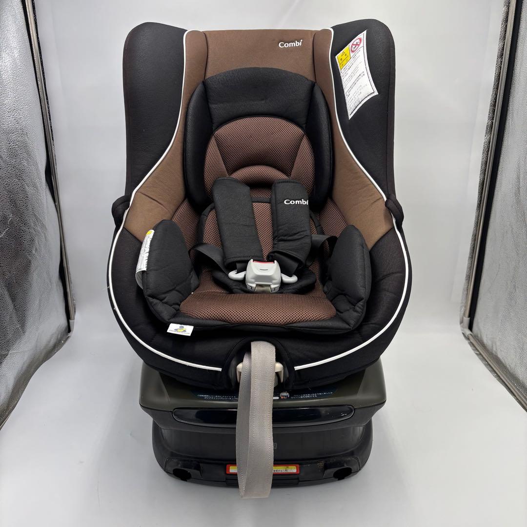 【美品】　Combi コンビ　回転チャイルドシート ゼウスターンユーロ　ブラウン