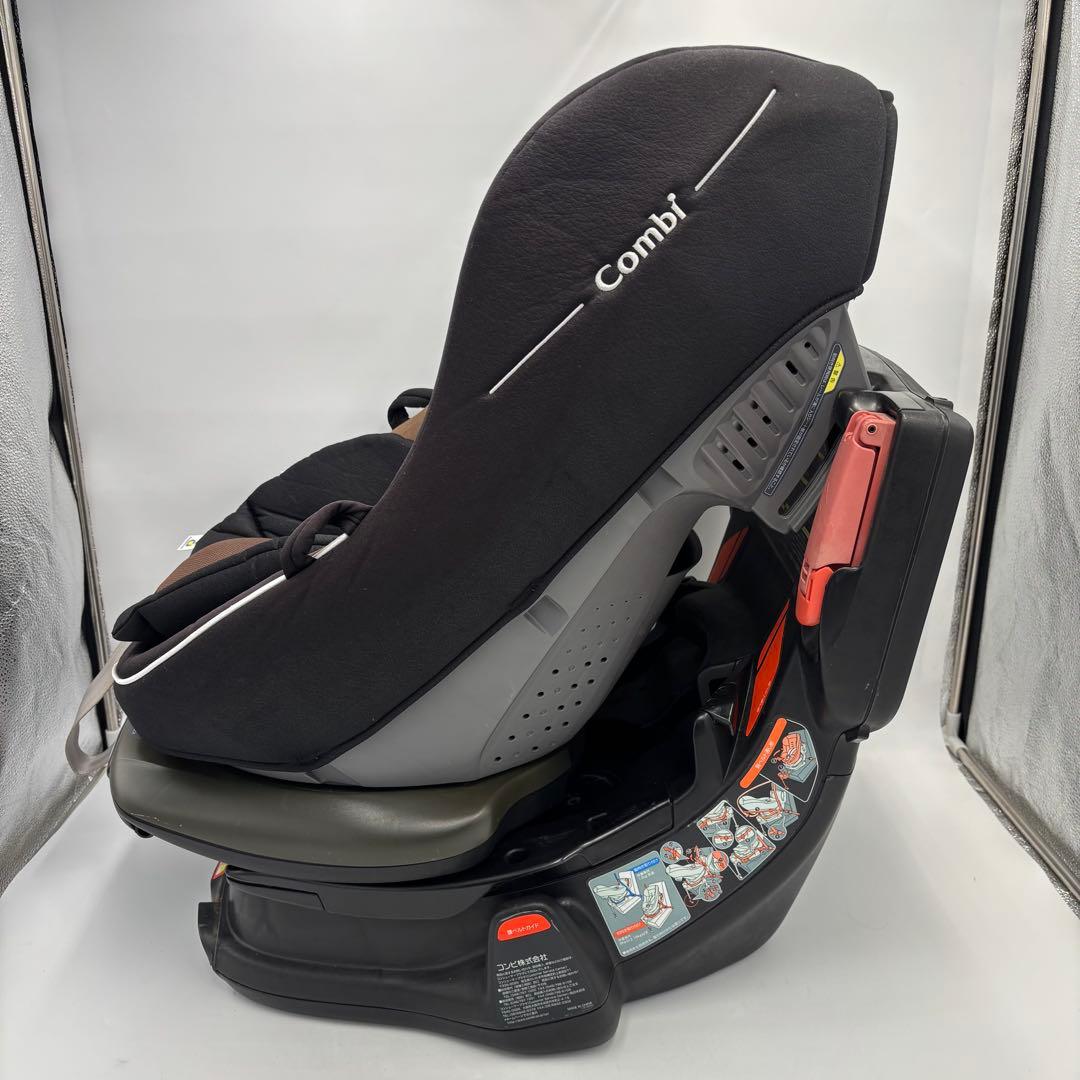 【美品】　Combi コンビ　回転チャイルドシート ゼウスターンユーロ　ブラウン