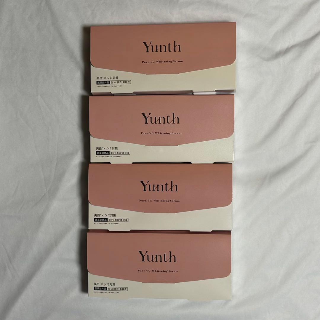 Yunth Pure VC Whitening System 4個セット