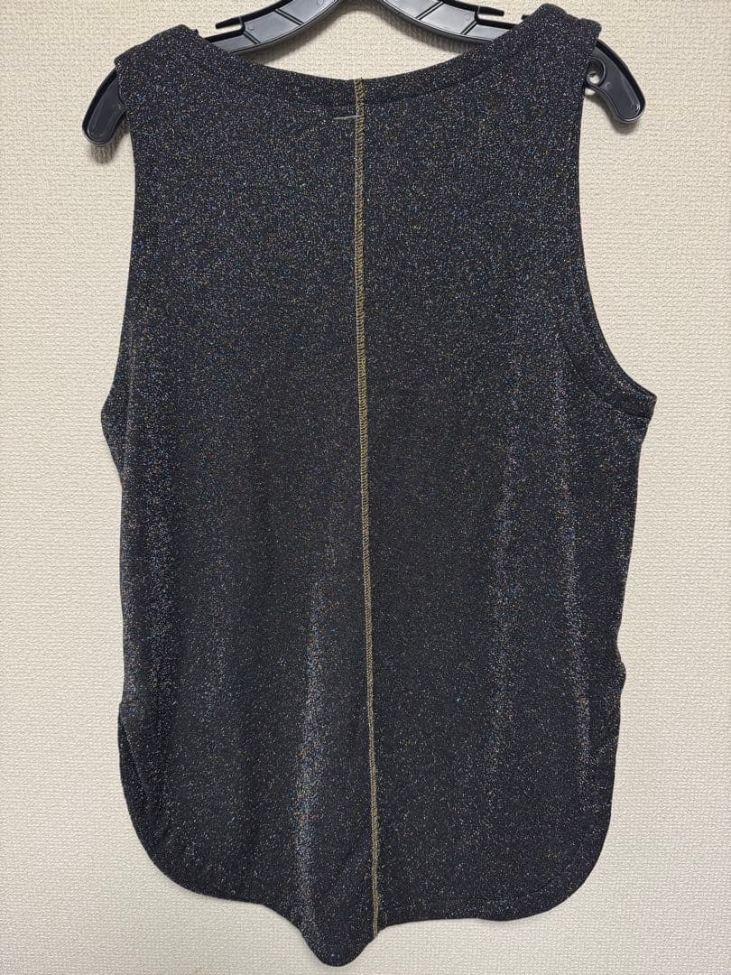 SHINYAKOZUKA タンクトップ ラメ Mサイズ