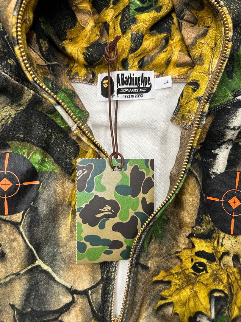 A Bathing Ape 迷彩パーカー