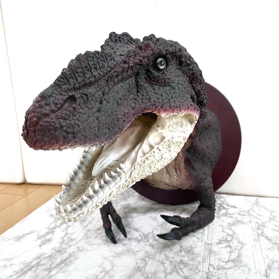 T-rex ティラノサウルス　立体壁掛け　オブジェ　恐竜　リアル