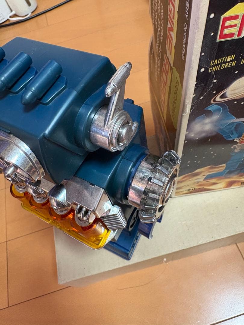 堀川玩具 スモーキング エンジン ロボット 昭和レトロおもちゃ