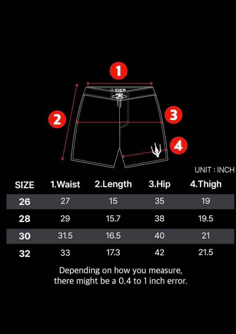 FIED フィジーク　サーフパンツ