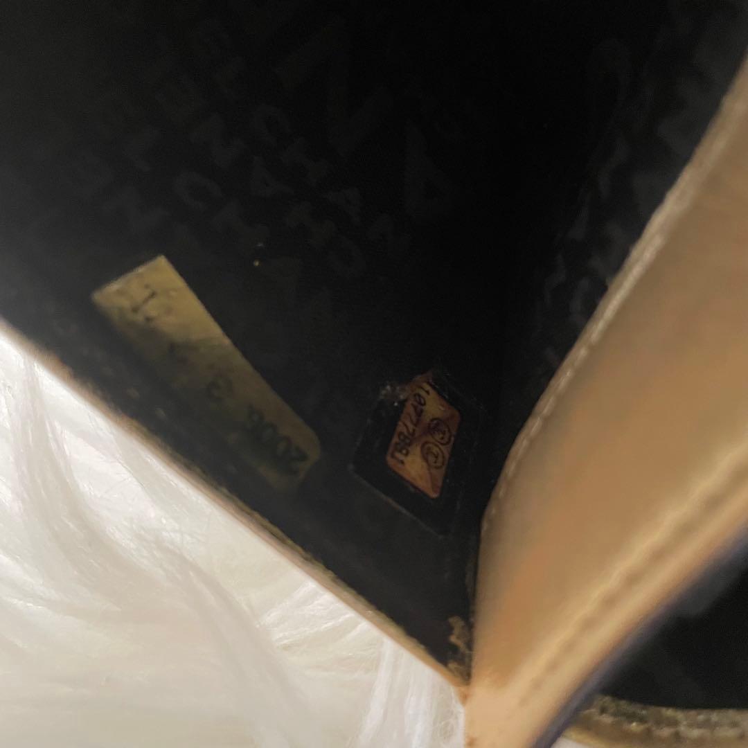 CHANEL シャネル アイコンライン 二つ折り 財布 ゴールド 金運UP