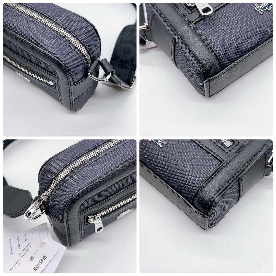 ラコステ 新品タグ付き 二リー スモールピケ ショルダーバッグ カメラバッグ