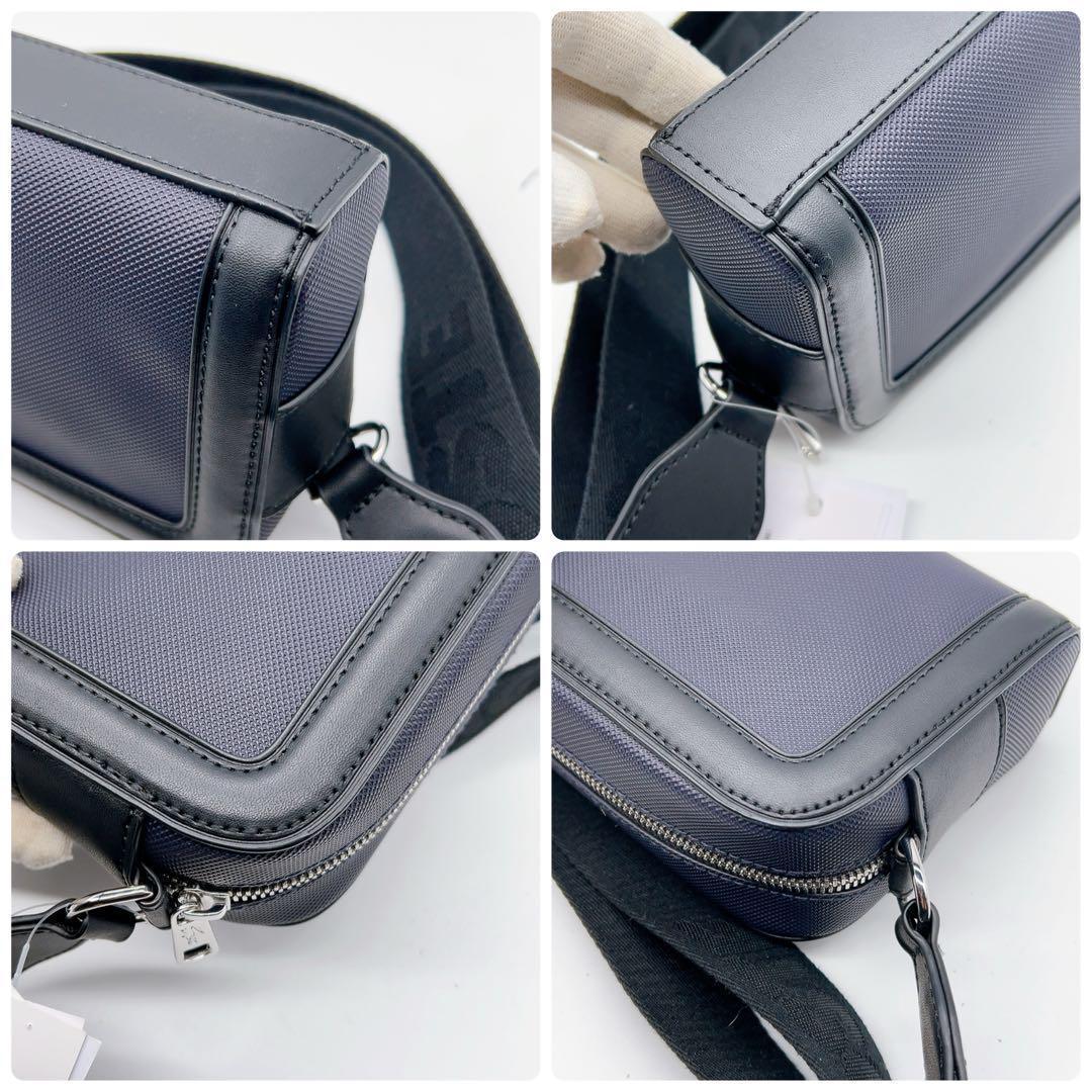 ラコステ 新品タグ付き 二リー スモールピケ ショルダーバッグ カメラバッグ