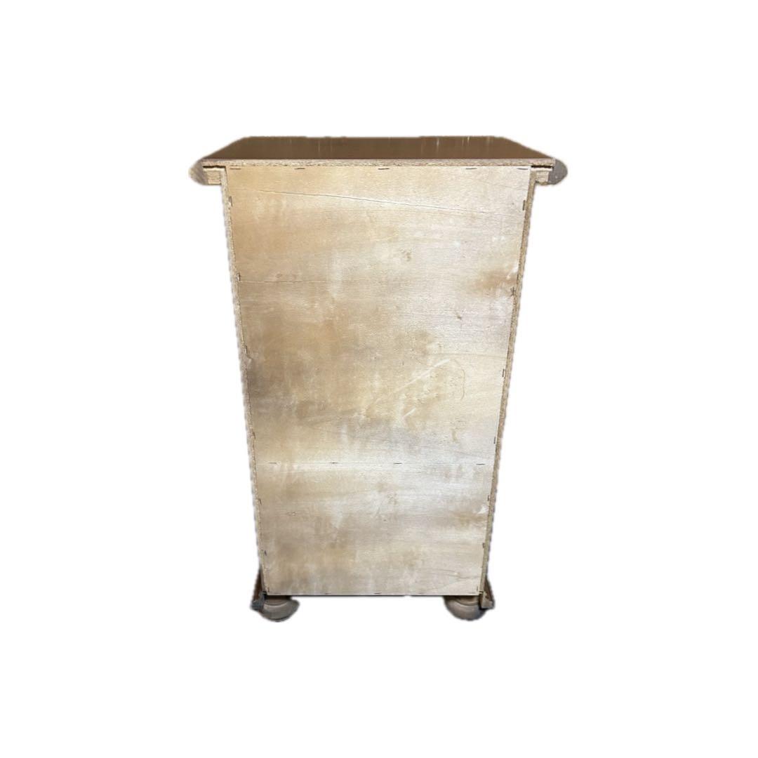 イタリア　象嵌細工　アンティーク　電話台　花台　サイドチェスト　ヴィンテージ家具