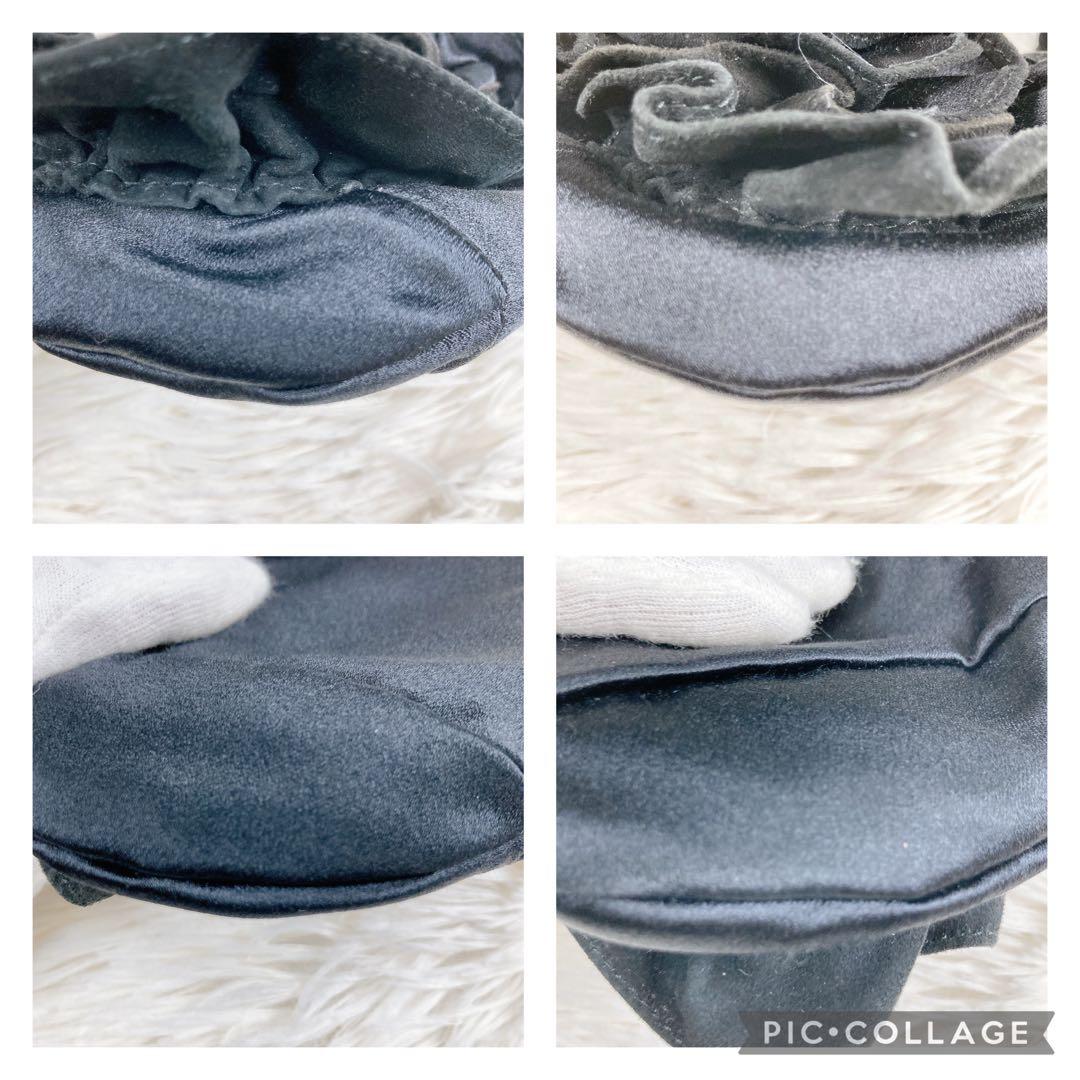 ✨激レア・美品✨ イヴサンローラン ハンドバッグ サテン パーティバッグ 花柄