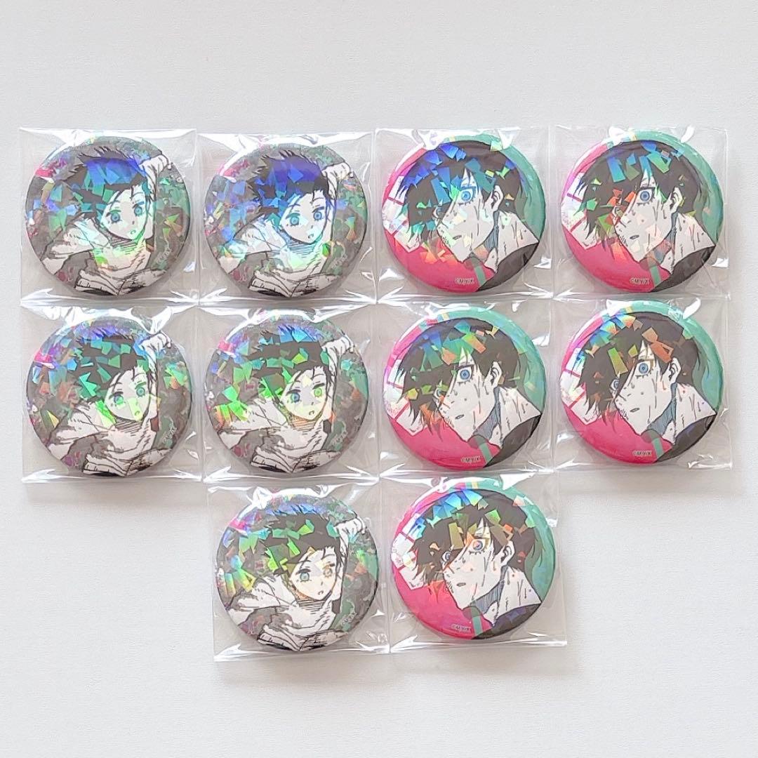 ブルーロック マズル ホログラム缶バッジ 幼少期 缶バッジ 糸師 凛