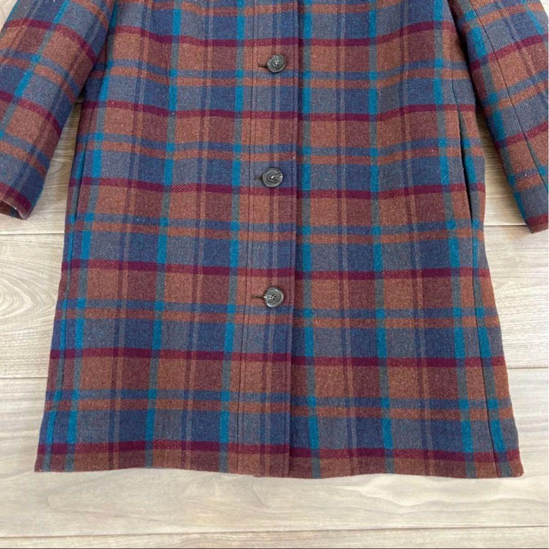 A.P.C.アーペーセーチェックロングコート