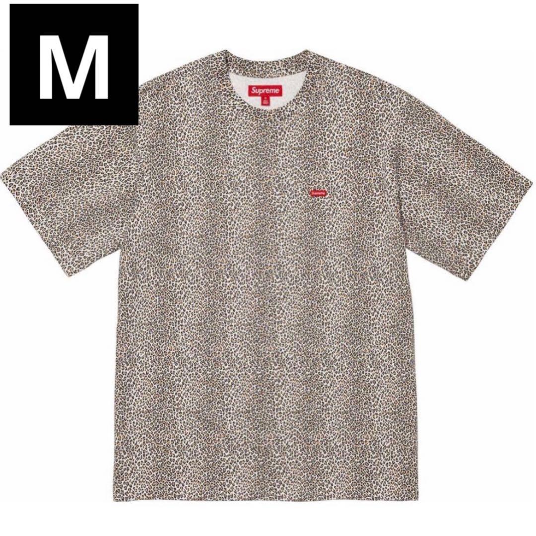 新品　Supreme Small Box Tee Leopard M