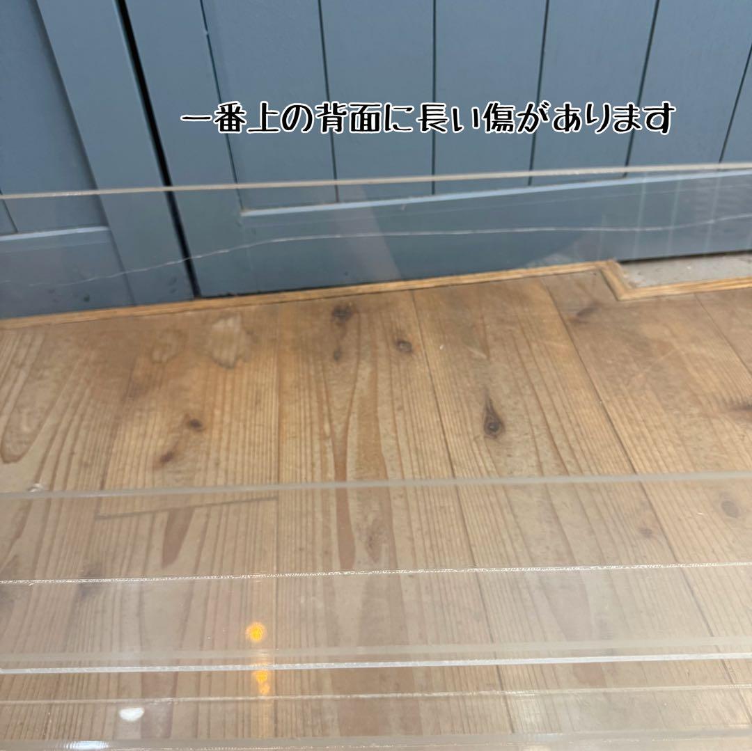 店舗用什器2点セット アクリル製ペンスタンド　鉄製ノートスタンド　本、雑誌なども