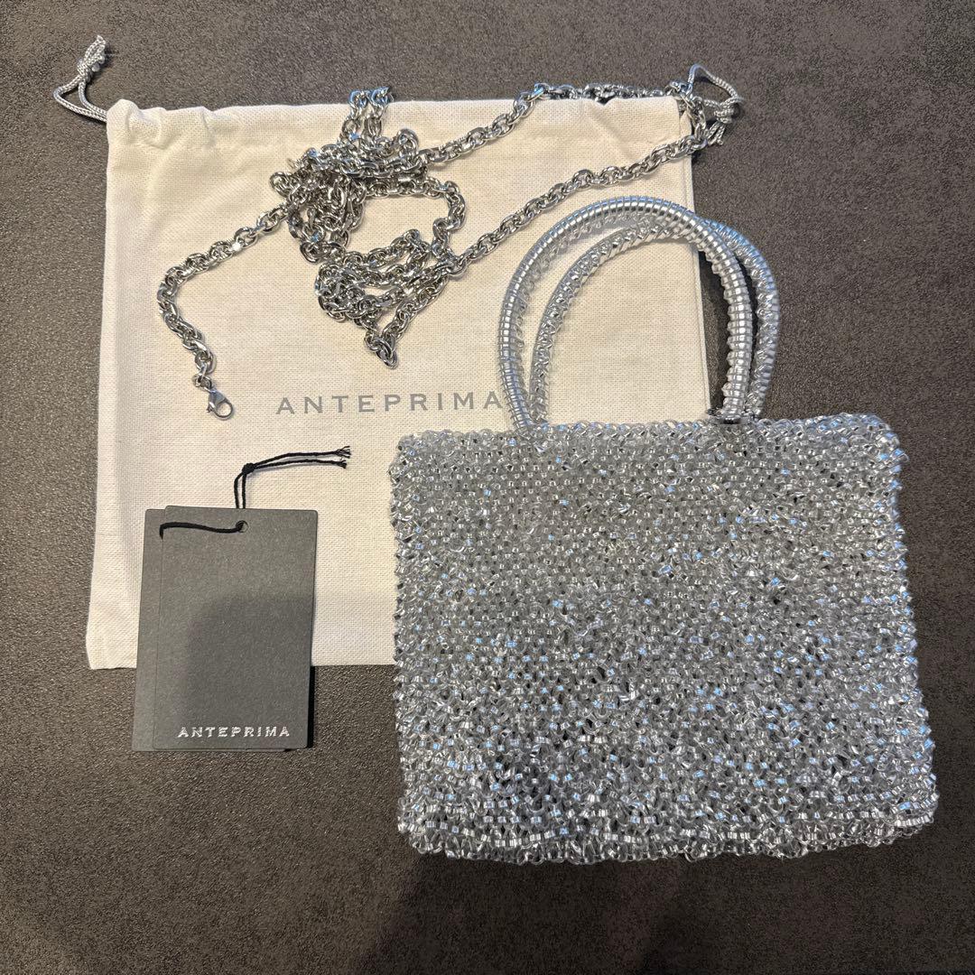 ANTEPRIMA シルバー ショルダーバッグ