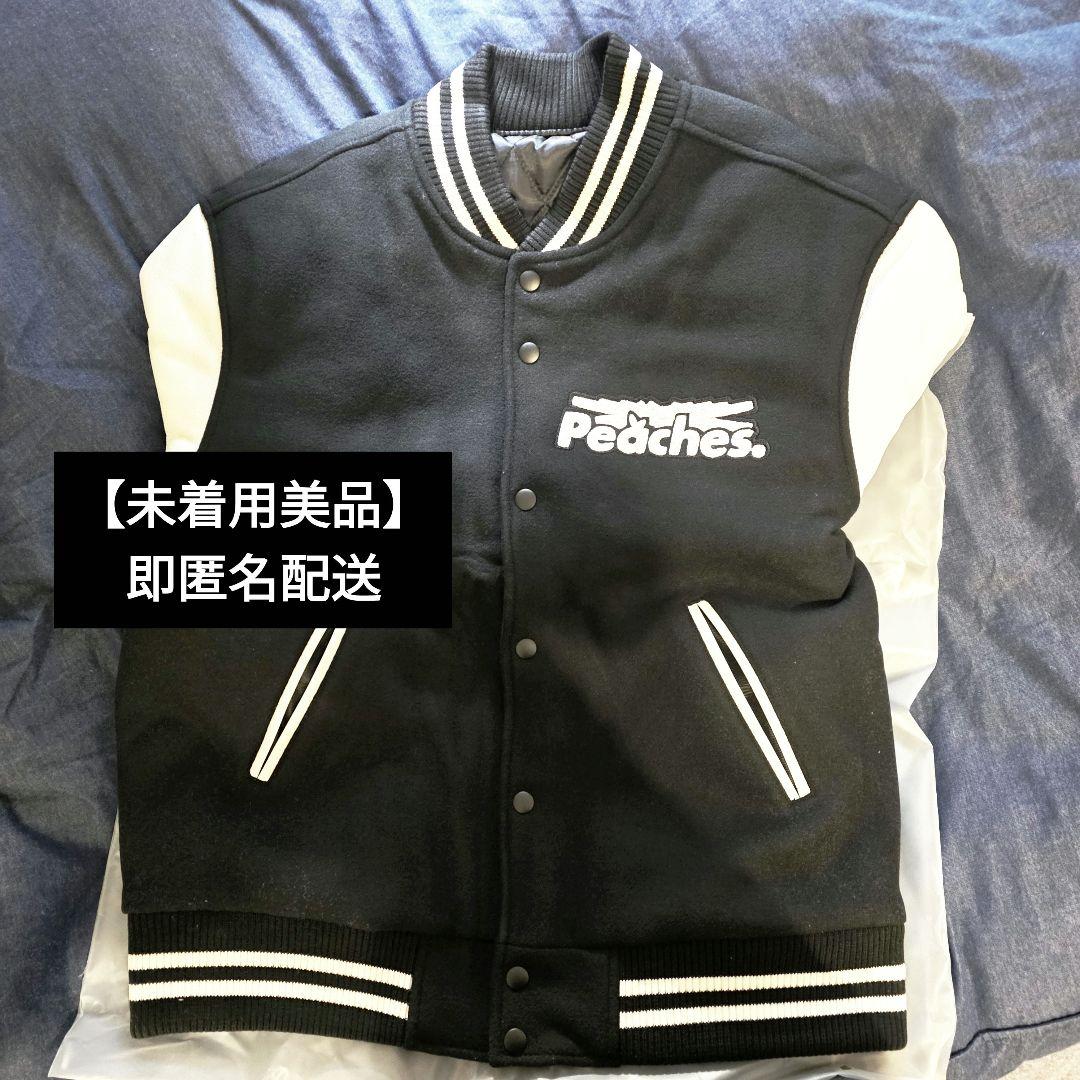 【新品未着用美品】LE SSERAFIM×Peaches. Lサイズ スタジャン