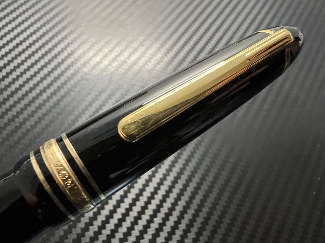 モンブラン 万年筆 極美品 146 14K 全金 EF