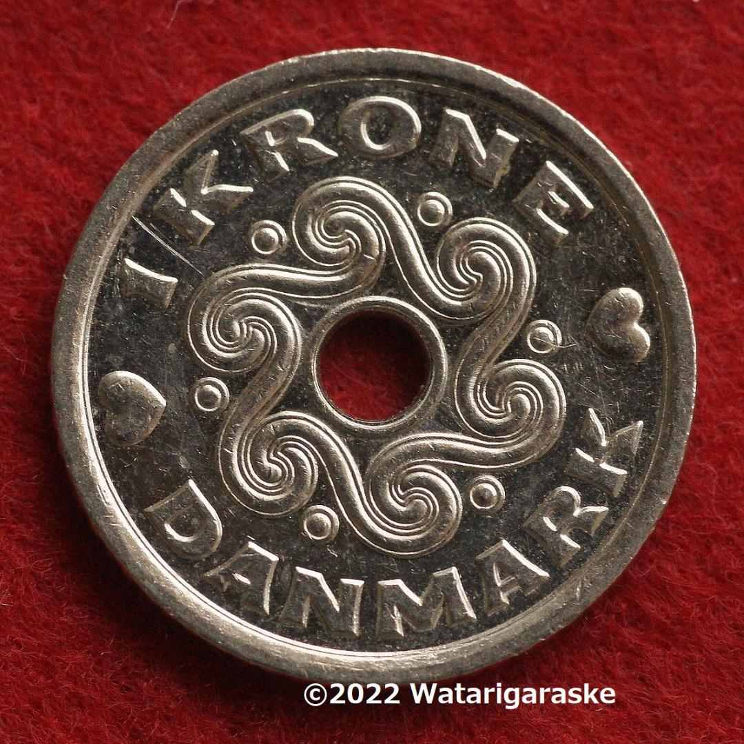 ★ご注文品★デンマーク1クローネｘ50枚★1992-95年版流通品★