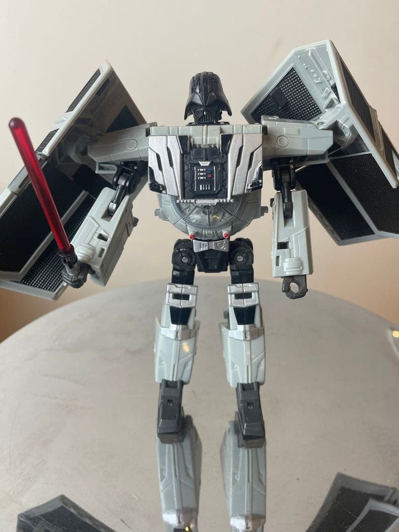 レア スターウォーズ トランスフォーマー 初回特典付き ダースベイダー 取説付き