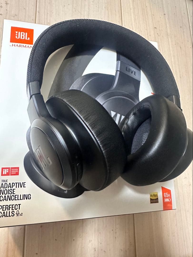 しょーた　JBL LIVE 770NC ワイヤレスヘッドセット　ケース付き