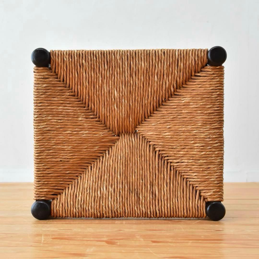 松本民芸家具　#19型　ラッシスツール