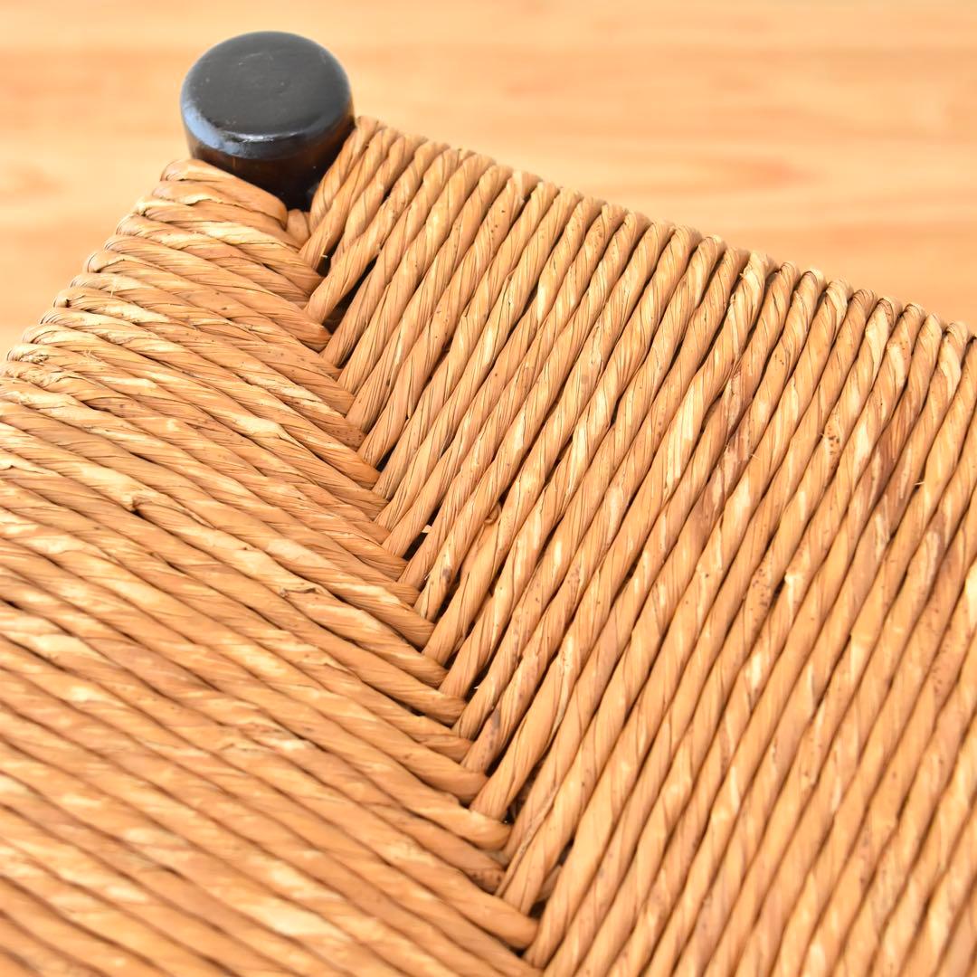 松本民芸家具　#19型　ラッシスツール