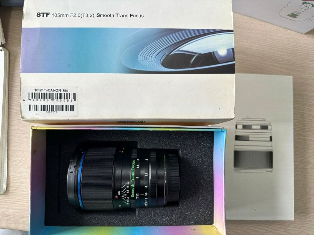 LAOWA STF 105mm F2.0 単焦点レンズ キャノン EF マウント