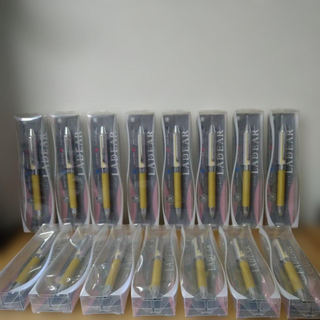 サクラクレパス 3色ボールペン レディア LADEAR 0.4mm　45本セット