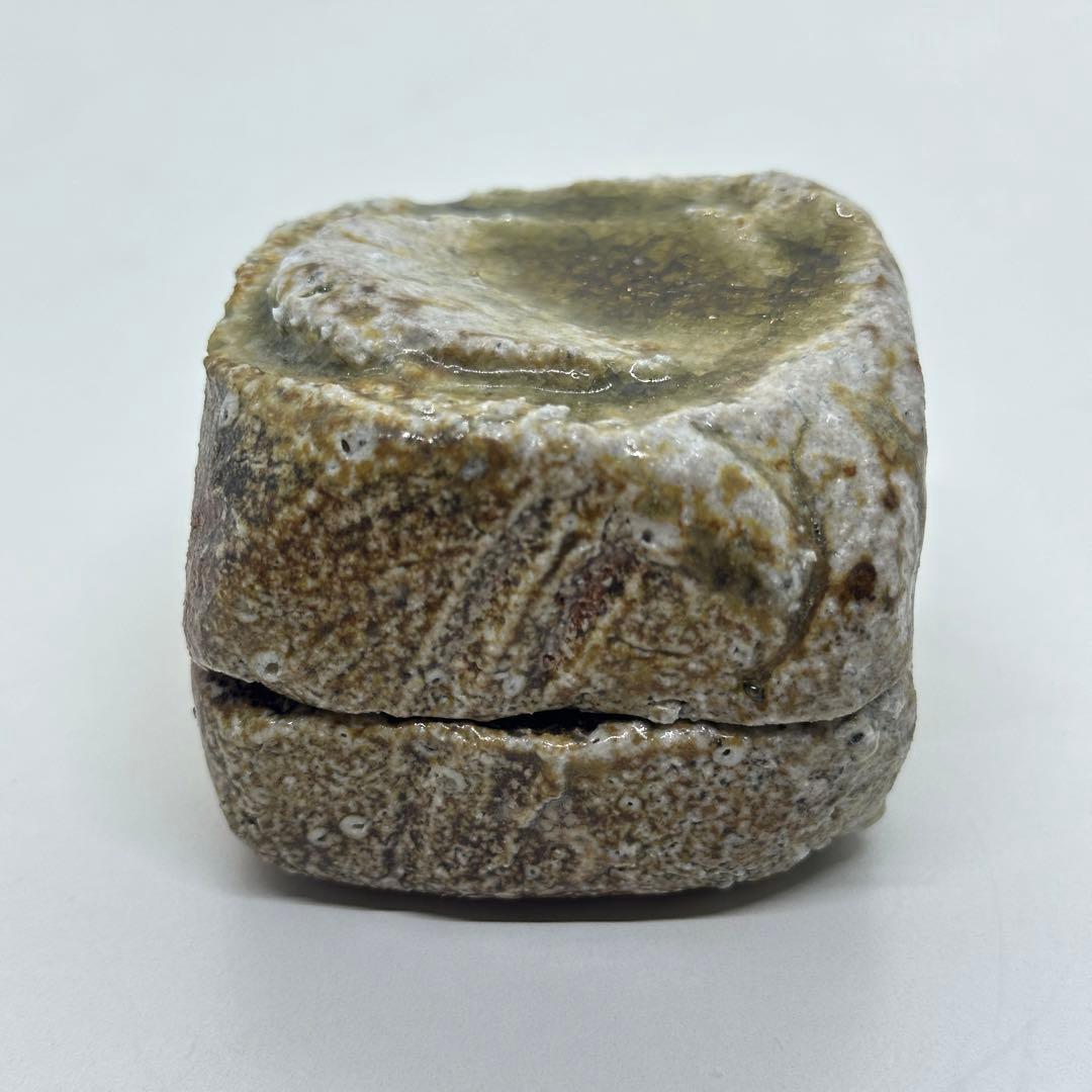 古谷道生 伊賀 伽藍石 香合 合わせ箱