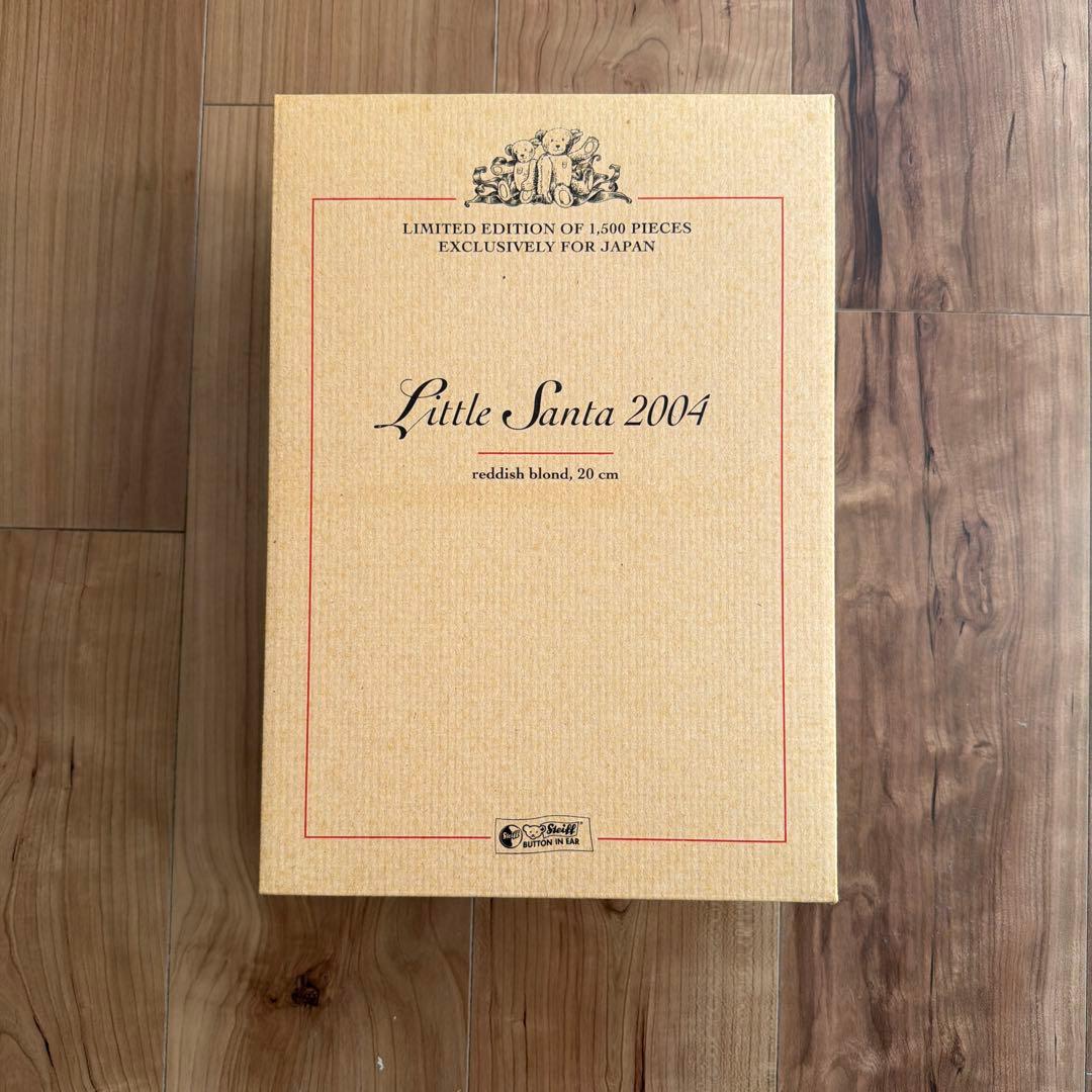 ぬいぐるみ Steiff Little Santa 2004