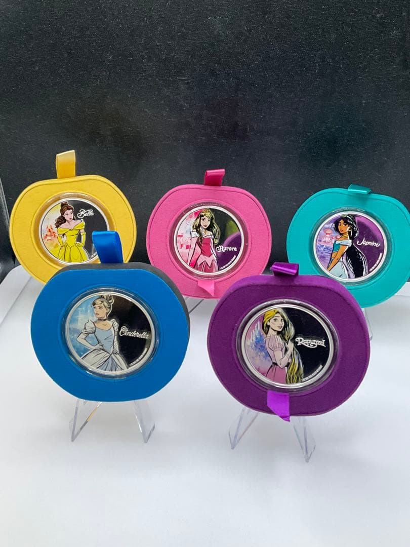 2024年ニウエ　ディズニープリンセス　ジャスミン姫　1オンスプルーフ銀貨