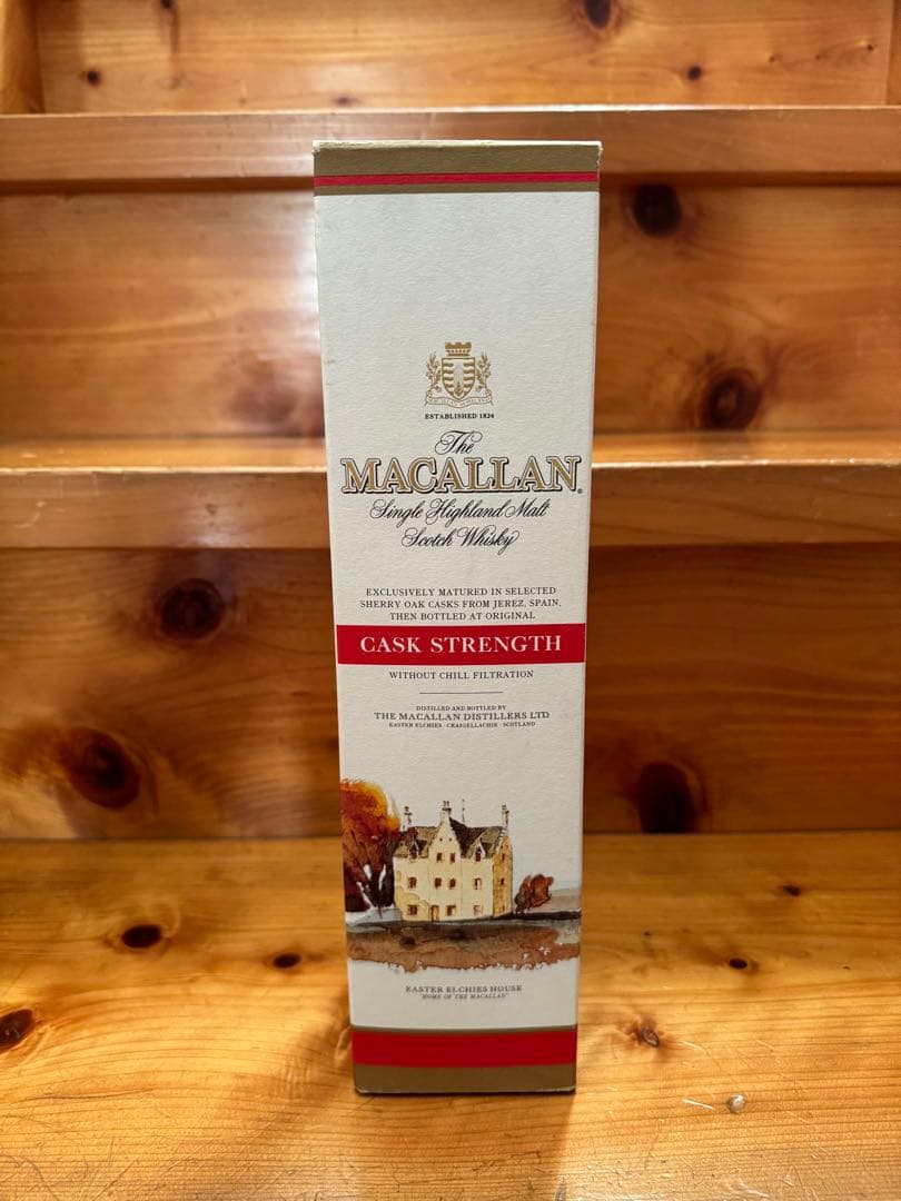 マッカラン カスクストレングス 赤ラベル Alc57.4%