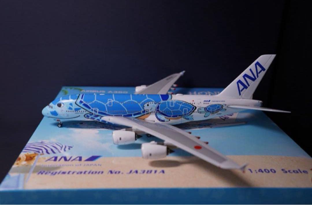 【未展示新品】Phoenix ANA A380 フライング・ホヌ JA381A