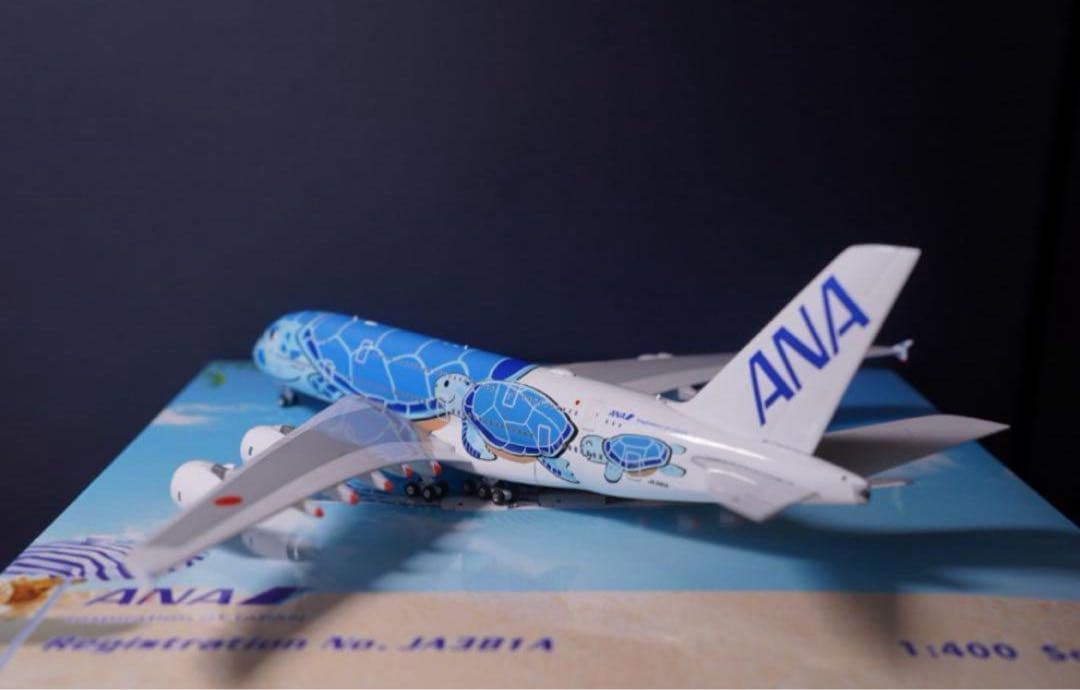 【未展示新品】Phoenix ANA A380 フライング・ホヌ JA381A