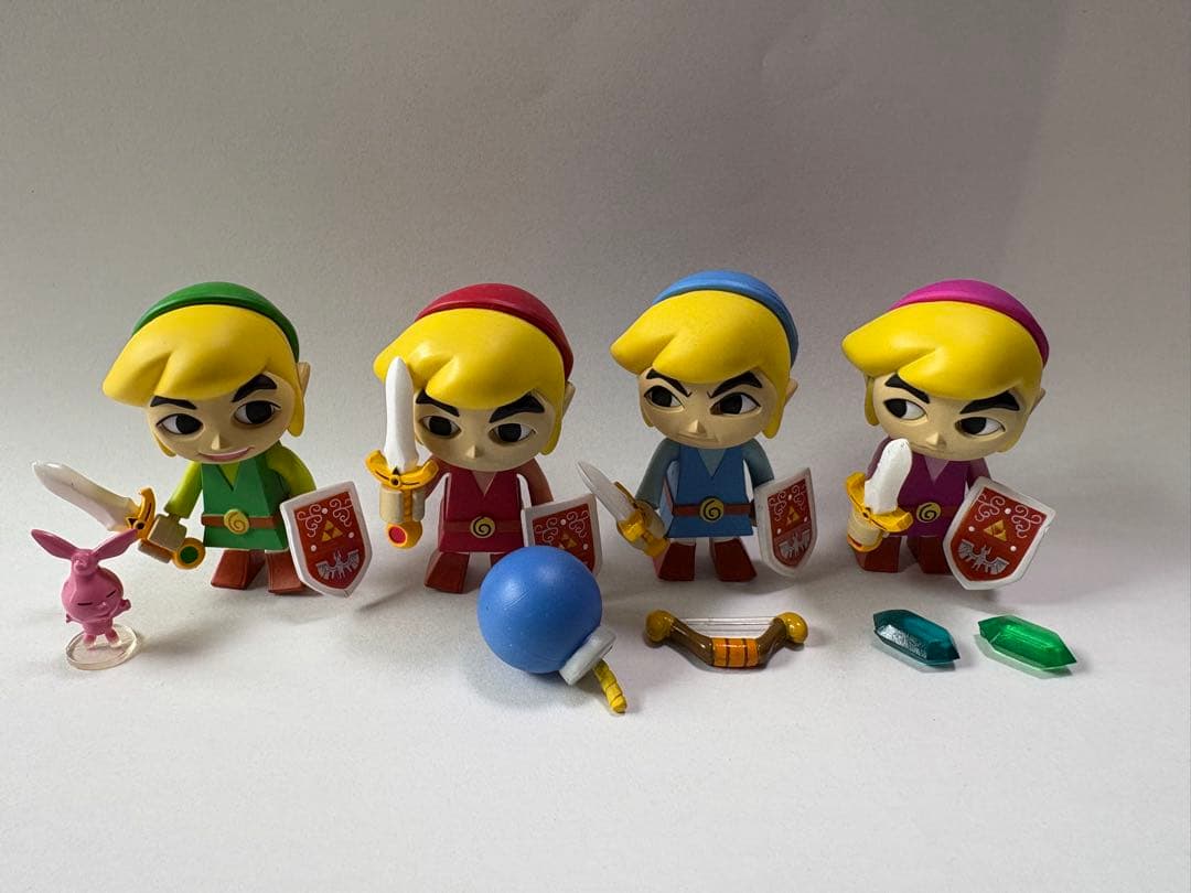 【コンプ美品】ゼルダの伝説 任天堂ボックス フィギュアコレクション リンク