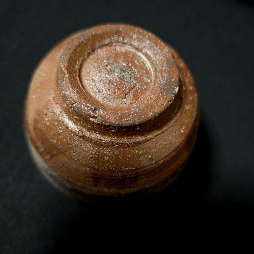 ご購入者様ご確認用 備前焼　柴岡信義 作　備前市無形文化財　大きめ　ぐい呑