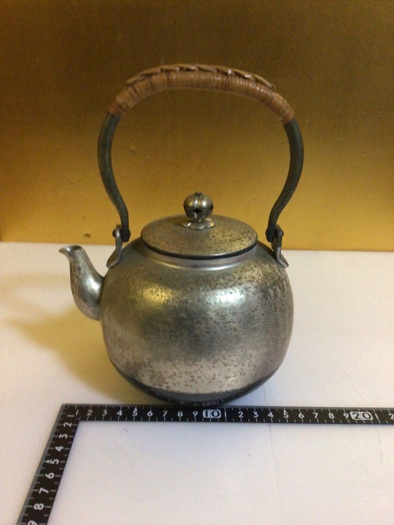 秀峯堂造 茶道具 ヤカン 急須 水次 箱無し