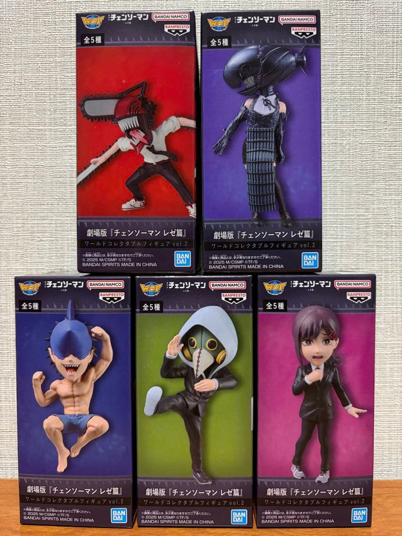 劇場版 チェンソーマン レゼ篇 ワーコレ コンプリートセット 全５種類