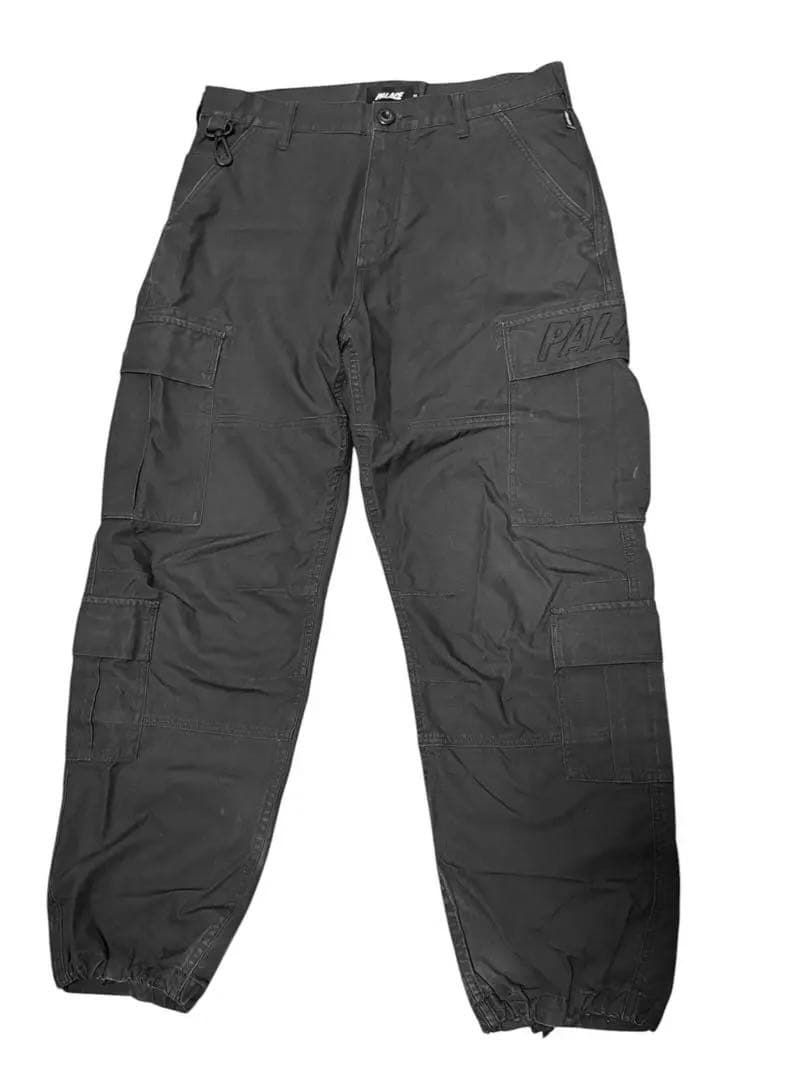 Palece Skateboards 23ss 黒カーゴパンツ 即完売品