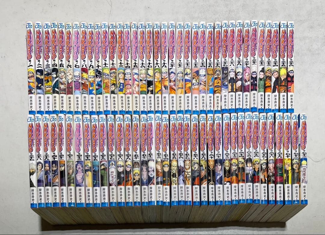 ナルト コミック全72巻完結セット＋おまけ付き！