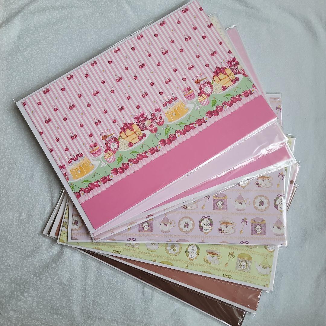 hydrangea A4デザインペーパー まとめ売り