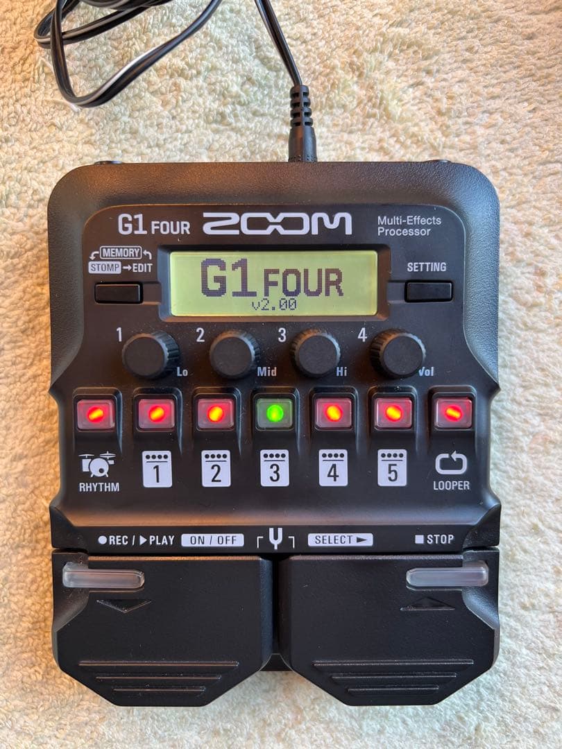 ZOOM G1 FOUR ギター用マルチエフェクター