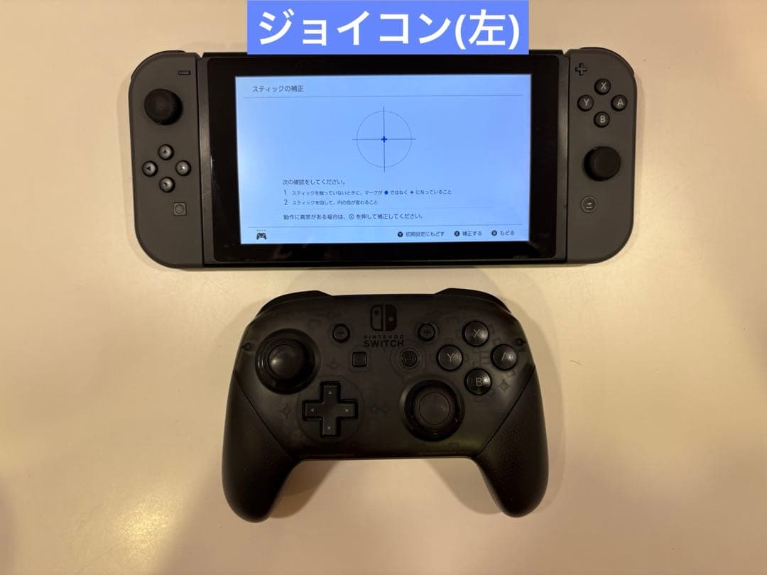Nintendo Switch 本体 グレー プロコン付き