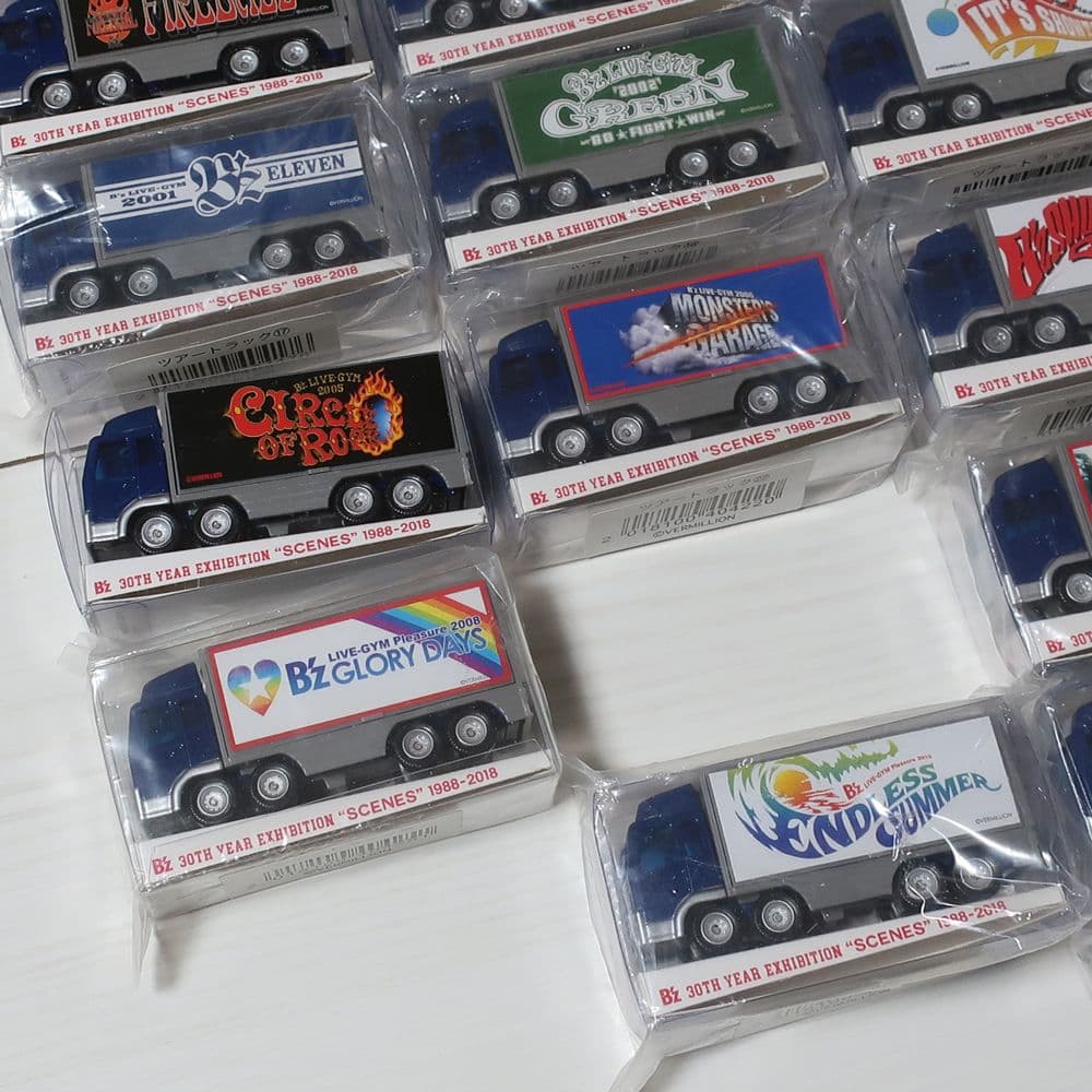 28台 復刻ツアートラック B'z SCENES エキシビジョン 会場限定グッズ
