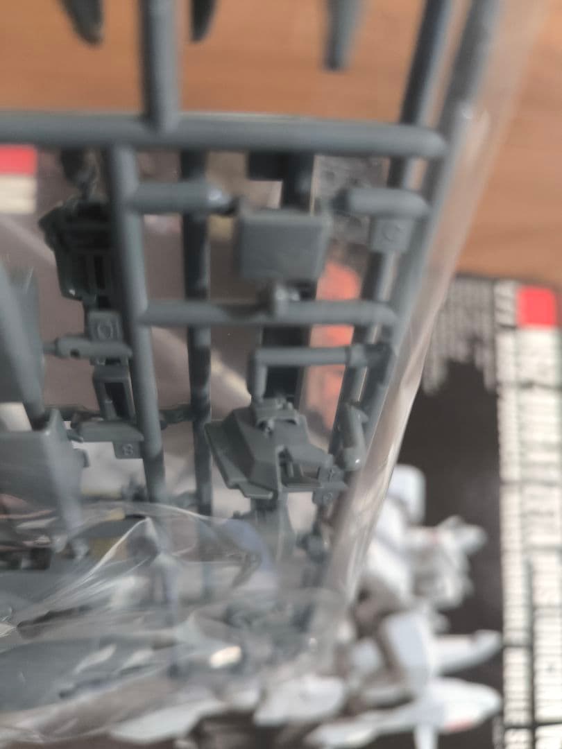 HG ゼータプラス (ユニコーン Ver.)　初期ロット　エラー品